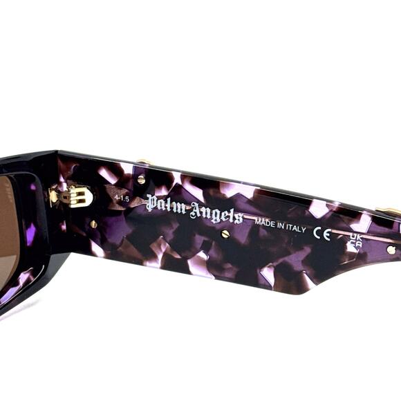 New, PALM ANGELS Sunglasses Angel PERI007 3464 Authentic - Picture 11 of 13
